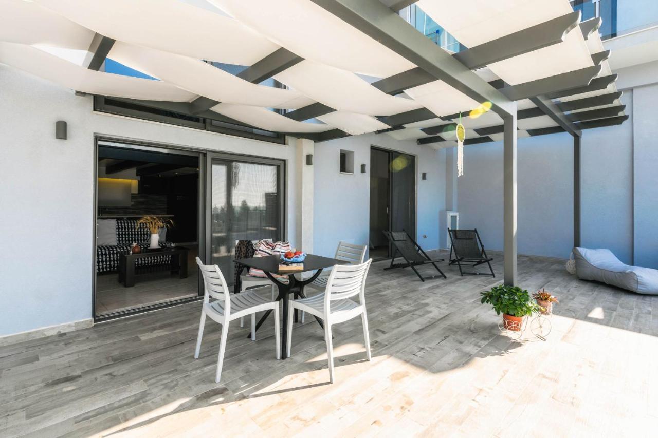 Alonaki Apartments Agios Leon ภายนอก รูปภาพ